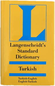 turkish dictionary