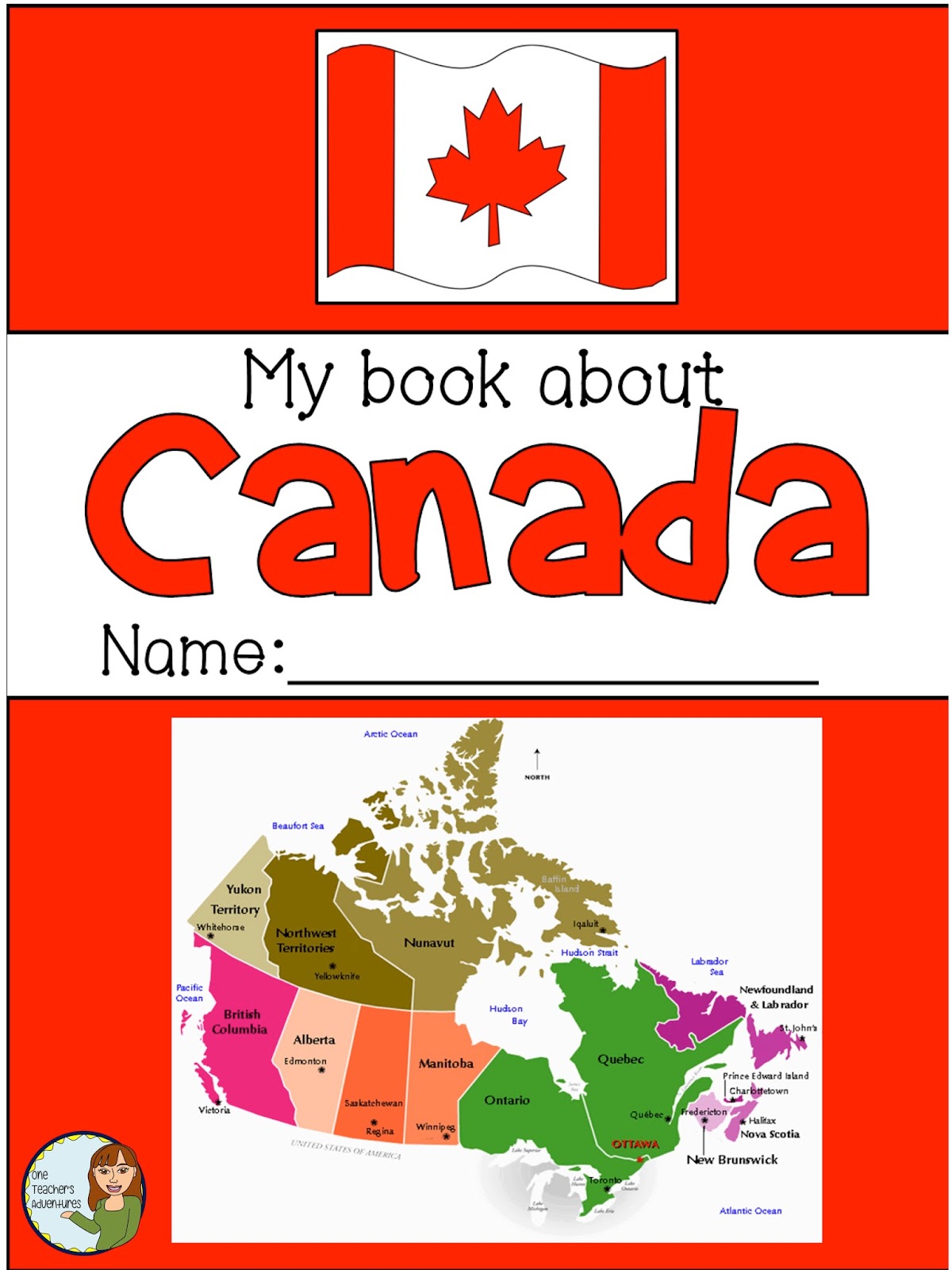 Learn about the education system in British Columbia, Canada and download this FREE resource about Canadian symbols!