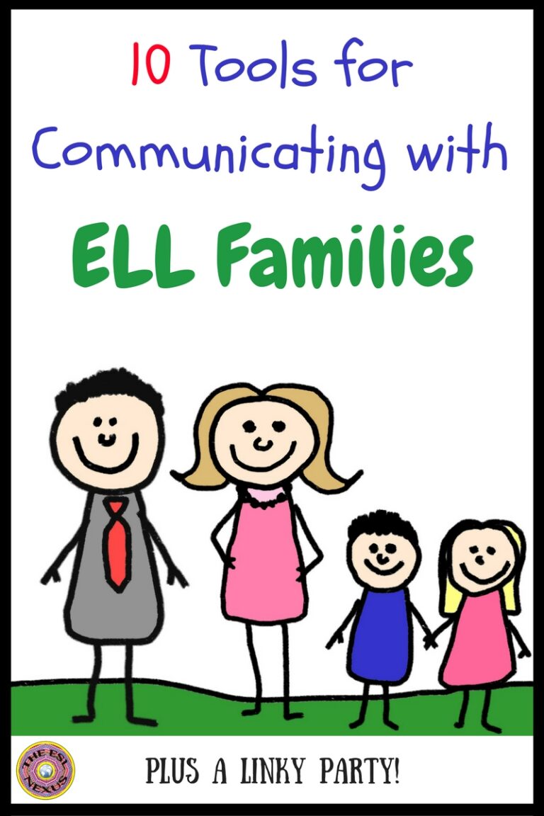 Cartoon stick figures of a family, with blog post title at top.