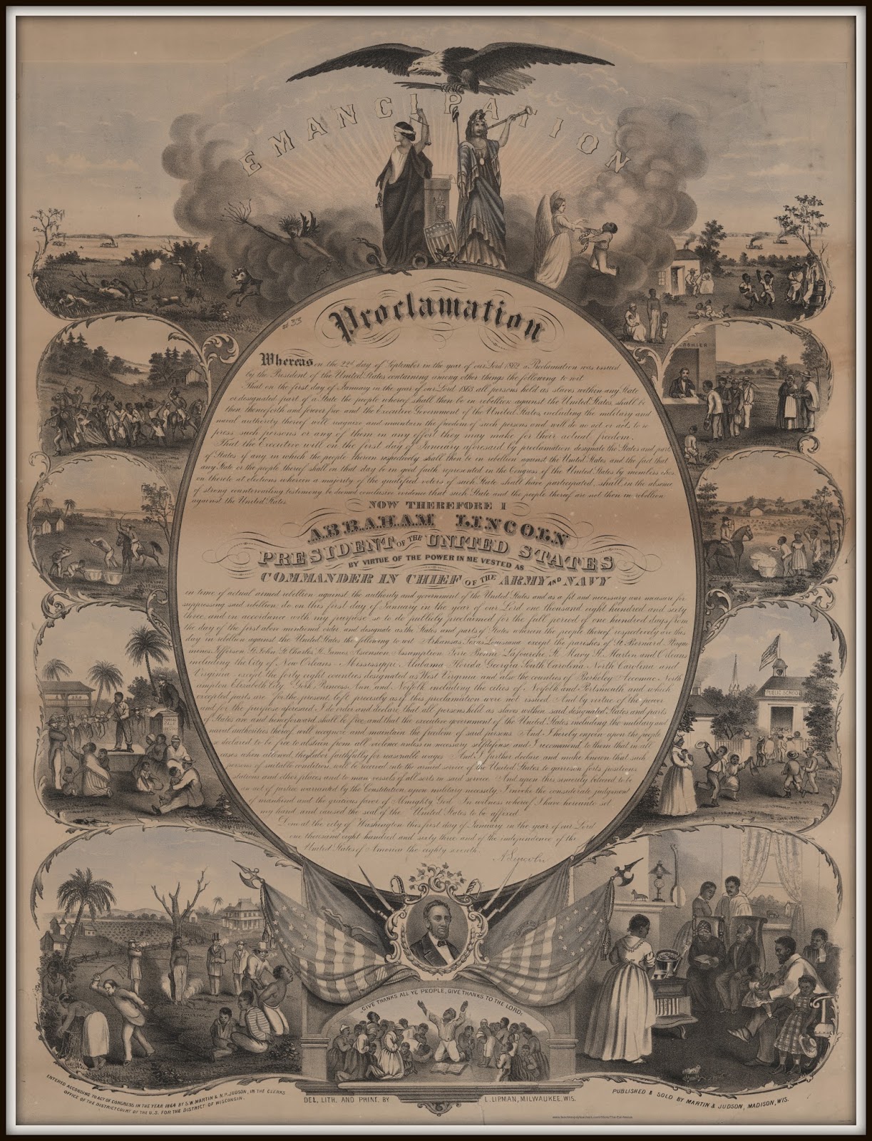 Teaching suggestions for using the Emancipation Proclamation to introduce African-American history | The ESL Nexus