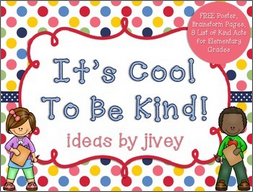 https://www.teacherspayteachers.com/Product/Its-Cool-To-Be-Kind-Poster-Brainstorm-Activities-and-List-kindnessnation-1220205