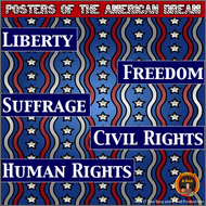 https://www.teacherspayteachers.com/Product/American-Dream-Posters-Fighting-for-Liberty-Freedom-Rights-kindnessnation-2949653