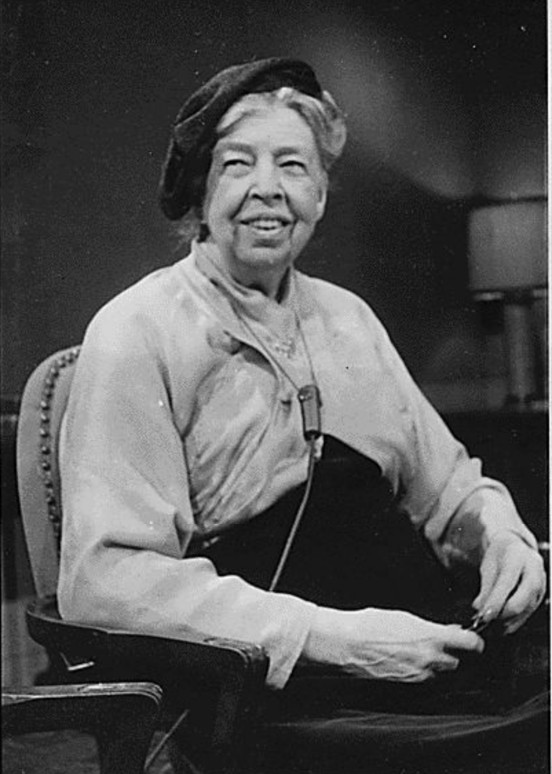 Image of Eleanor Roosevelt in 1961