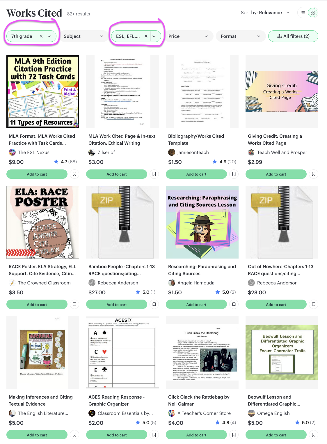How To Quickly & Easily Find ESL Resources On TPT