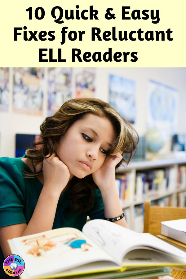 Title of blog post with tips for how not to embarrass reluctant ELL readers in the classroom.