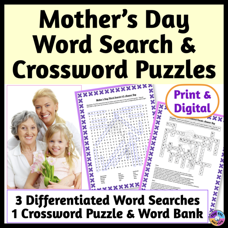 Title of TPT resource at top in black on pale yellow background with photo of three generations of women at center left and two angled sample pages at center right and more text in black at the bottom.